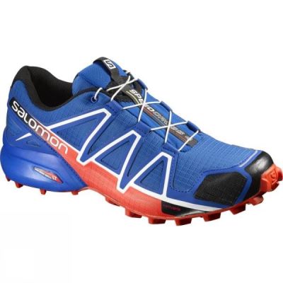 Zapatillas Running Salomon Speedcross 4 Hombre - Azules - Chile JNW604579